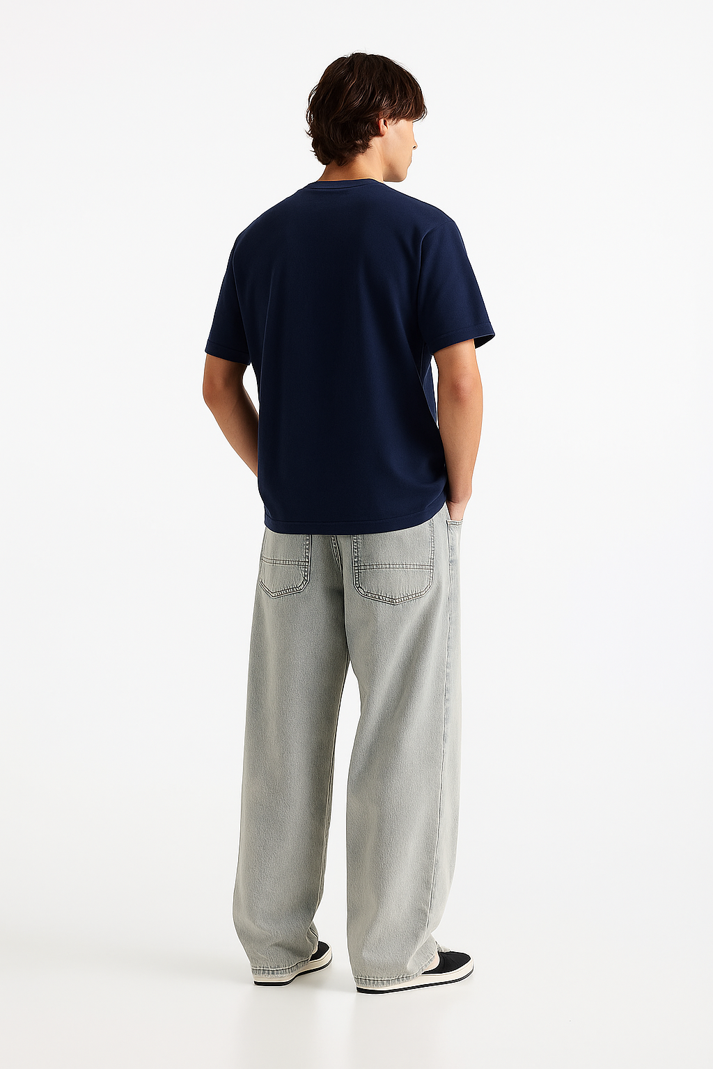 NAVY BLUE T SHIRT