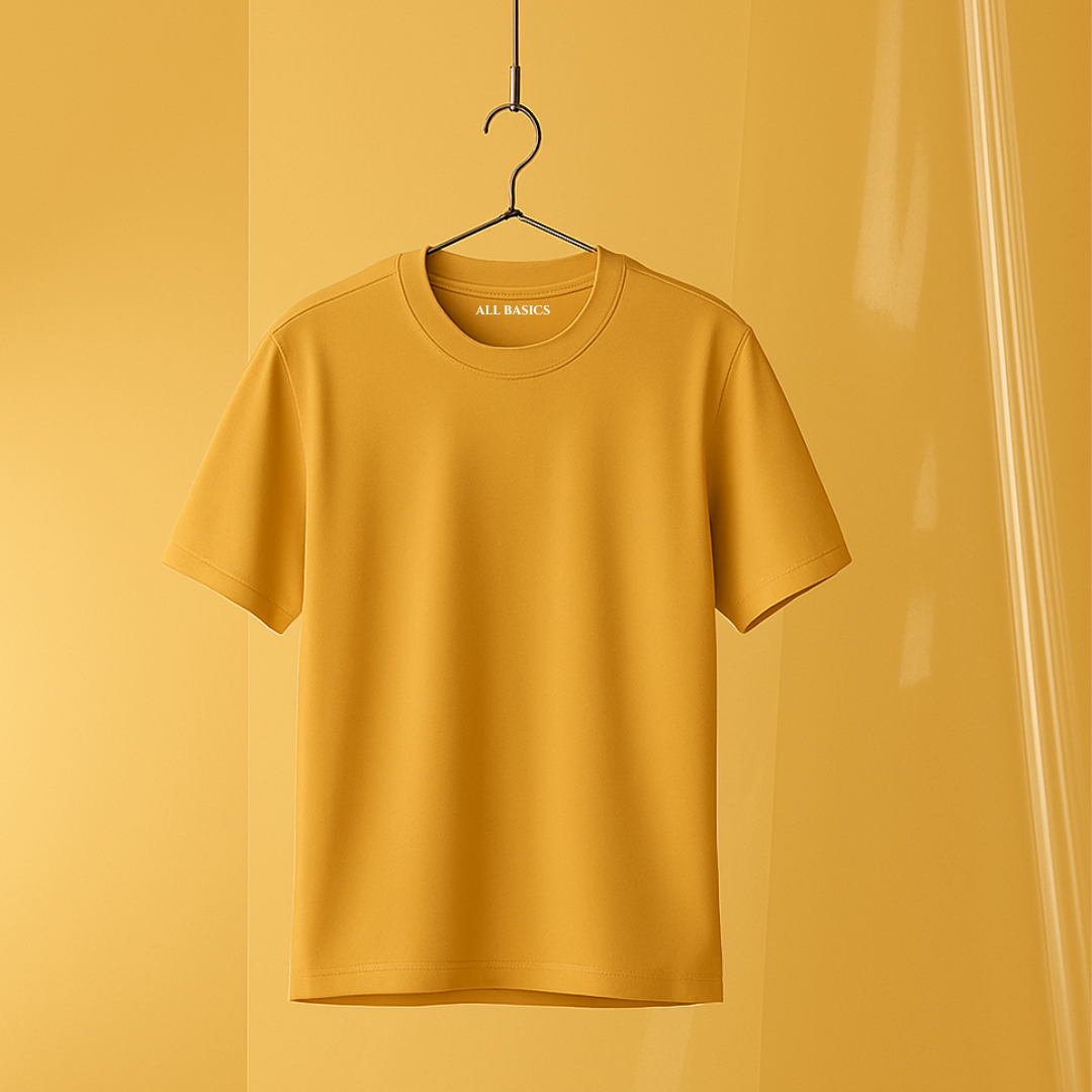 MUSTRUD YELLOW T SHIRT