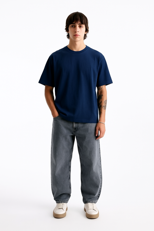 NAVY BLUE T SHIRT