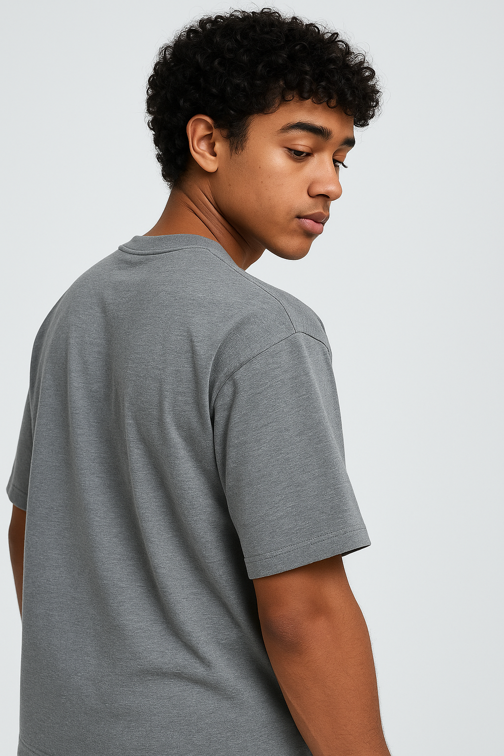 BASIC GREY T SHIRT